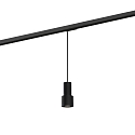 1-phase pendant luminaire ODREY ON TRACK 1.1 incl. 1-phase adapter GU10 IP20, black matt