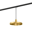 1-phase pendant luminaire ODREY ON TRACK 1.2 incl. 1-phase adapter GU10 IP20, gold