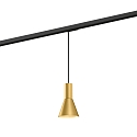 1-phase pendant luminaire ODREY ON TRACK 1.3 incl. 1-phase adapter GU10 IP20, gold