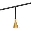 1-phase pendant luminaire ODREY ON TRACK 1.4 incl. 1-phase adapter GU10 IP20, gold
