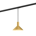 1-phase pendant luminaire ODREY ON TRACK 1.6 incl. 1-phase adapter GU10 IP20, gold