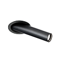 LED Halbeinbaustrahler MATCH SNEAK 1.0, 8,1W, IP20, schwenkbar, 2700K, 525lm, gunmetal