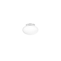 ceiling luminaire PERLEZ IP44 1.0 - � 13CM cambered, with spacer IP44, white dimmable