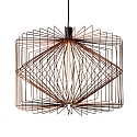 Pendelleuchte WIRO 6.5 WIRO CEILING SUSP E27 V 2.6m cable max. 60W A60/T30-300 220-240VAC, IP20, rost