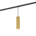1-Phasen Pendelleuchte HEXO on track 3.0 - PAR16, 30cm / 250cm, GU10 max. 12W, inkl. Adapter, gold