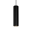 LED Pendant luminaire HEXO MULTI 3.0, 6W 1800-2850K, CRi >95, without canopy, black