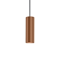 LED Pendant luminaire RAY MULTI 2.0, 6W 3000K, CRi >90, dimmable, copper