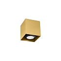 Ceiling luminaire BOX MINI 1.0 PAR16, GU10 max. 12W, gold
