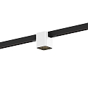 LED Schienenstrahler DOCUS ON STREX 1.0, 25�, 48V, 7W, 2700K, 440lm, IP20, Schiene schwarz / Leuchte wei�/schwarz