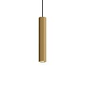 LED Pendelleuchte HEXO SUSPENDED MINI 3.0, 5,5W, IP20, 3000K, 565lm, champagner