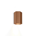 Wall luminaire HEXO MINI 1.0 PAR16, GU10 max. 12W, copper