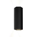 Wall luminaire HEXO MINI 2.0 PAR16, 2x GU10 max. 12W, black