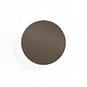 LED Wall luminaire MILES 2.0 ROUND, indirect, � 19cm, 8W 3000K, CRi >90, dimmable, bronze