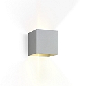 Wandleuchte BOX 1.0 QT14, Up&Down, G9 max. 75W, Aluminium