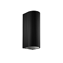 wall luminaire TRACE WALL SURF 2.0 IP20, black matt dimmable