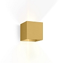 wall luminaire BOX WALL SURF 2.0 IP20, gold dimmable