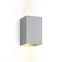 LED Wandleuchte BOX 3.0, Up&Down, 6W 1800-2850K 2x200lm, dimmbar, aluminium