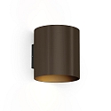 LED Wall luminaire RAY 3.0, Up&Down, 2x 3W 1800-2850K, dimmable, angle adjustable, bronze