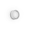 LED Wandleuchte HAJO IP44 1.0, 8W, 3000K, 440lm, IP44, C dimmbar, wei� / Glas klar