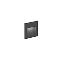 wall recessed luminaire ORIS OUTDOOR WALL REC 0.8 down, current constant, indirect IP65, anthracite 