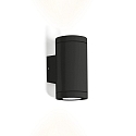 Au�enwandleuchte TUBE WALL 2.0 PAR16, IP65, Up/Down, 2x GU10 max. 35W, Tiefschwarz RAL 9005