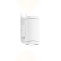 LED Au�enwandleuchte TUBE 2.0, IP65, 2-seitig, 2x 8W 3000K 38�, CRi >90, dimmbar, wei�