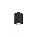 LED Au�enwandleuchte TRAIN 1.0, IP65, 1-seitig, 6W 3000K 38�, CRi >90, dimmbar, schwarz