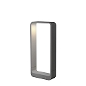 Outdoor LED Stehleuchte TAPE 4.0, IP65, 40cm, 8W 3000K, CRi >90, dimmbar, Dunkelgrau