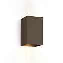 LED Outdoor Wall luminaire BOX 4.0, IP65, Up&Down, 6W 3000K 2x200lm, dimmable, bronze
