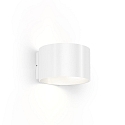 Outdoor LED Wall luminaire RAY 2.0, Up&Down, IP65, 2x 3W 2700K, dimmable, angle adjustable, white