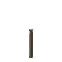LED Au�enleuchte GATE 2.0, IP65, Montage auf Poller (exkl.), 2-flammig, 230V (inkl. BG), dimmbar, 11W 2700K 2x280lm, bronze