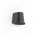 outdoor wall luminaire CLASCO 1.0 IP65, anthracite dimmable