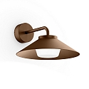 outdoor wall luminaire TRADORA WALL IP65 1.0 IP65, bronze dimmable