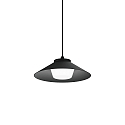 outdoor pendant luminaire TRADORA SUSPENDED IP65 1.0 IP65, black matt dimmable
