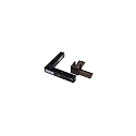 L-connector STREX 48V mechanical, electric, left-right, bronze, black