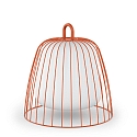 Schirm-�berzug f�r Outdoor LED Akku-Leuchte COSTA 2.0 - CAGE 2.1, Traffic Orange