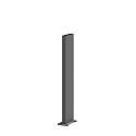 Zubeh�r f�r FIFTY FIFTY / SMILE / SWAY / PALOS - Sockel mit Montageplatte, 80cm, Anthrazit