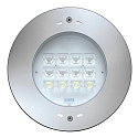 LED Einbau-Unterwasser-Scheinwerfer RGBW, IP68/IP69 IK11, 12V DC (exkl. BG), asymmetrisch, dimmbar, Edelstahl, 49.5W RGB+6000K