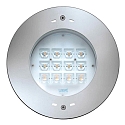 Wibre LED Underwater luminaire swimming pool spot for wall and floor mounting, 75W, RGB, 6000K, 2100lm, stainless steel, IP68