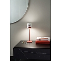 Zafferano table lamp  POLDINA x PEANUTS IP65, red dimmable