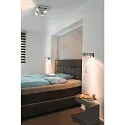 SLV LED Wand- und Deckenleuchte KALU LED 2, IP20, 2-flammig, 31W 3000K 2000lm 60°, dimmbar, kardanisch, weiß / schwarz