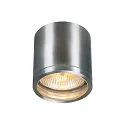 SLV Outdoor Deckenleuchte ROX CEILING OUT, QPAR11, IP44, GU10 max. 50W, Alu gebürstet
