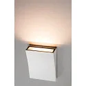 SLV DELWA WIDE LED Outdoor Wall luminaire, 3000K, 100°, IP44, white