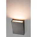 SLV DELWA WIDE, Outdoor LED Wandleuchte, IP44, 10W 3000K 910lm 100°, anthrazit