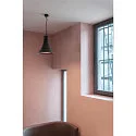 Premium-LED Pendelleuchte BATO 35 PD, Ø 35cm, 21W 2500K 1300lm 100°, TRIAC dimmbar, Messing gebürstet