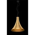 SLV Premium-LED Pendelleuchte BATO 45 PD, Ø 45cm, 30W 2500K 1900lm 100°, TRIAC dimmbar, Messing gebürstet