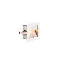SLV Premium-LED Einbauleuchte FRAME CURVE HV, 3.1W 2700K 100lm, Weiß