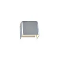SLV MANA Lamp shade, width 12cm, aluminum polished alu