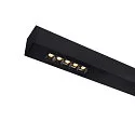 SLV Premium LED Ceiling luminaire Q-LINE CL, for BAP, 100cm, 45W, dimmable, black, 4000K