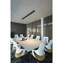 SLV Premium-LED Deckenleuchte Q-LINE CL, für BAP, 200cm, 85W, dimmbar, 3000K, schwarz